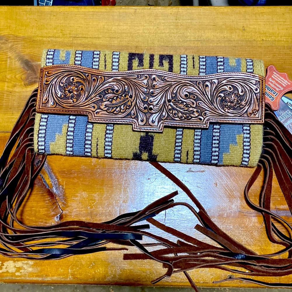 American Darling Envelope Purse with Fringe